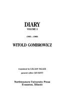 Cover of: Diary Volume 3 (Gombrowicz, Witold//Diary)