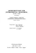 Cover of: Instrumentation for Environmental Monitoring