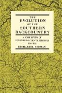 Cover of: The Evolution of the Southern Backcountry by Richard R. Beeman, Richard R. Beeman