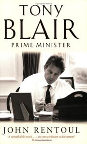 Cover of: Tony Blair by John Rentoul