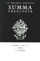 Cover of: Summa Theologiae by Thomas Aquinas