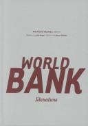 Cover of: World Bank Literature