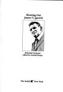 Cover of: Hearing Out James t Farrell: Selected Lectures