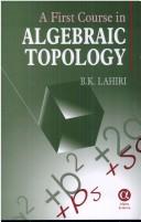 Cover of: A First Course in Algebraic Topology