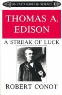 Cover of: Thomas A. Edison by Robert E. Conot