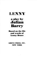 Cover of Lenny by Julian. Barry