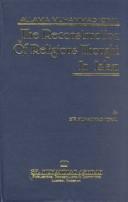 Cover of: The Reconstruction of Religious Thought in Islam by Sir Muhammad Iqbal
