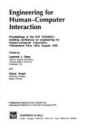 Cover of: Engineering for HCI (IFIP International Federation for Information Processing) by Claus Unger, Leonard J. Bass