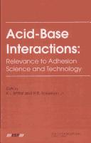 Acid-Base Interactions by K. L. Mittal