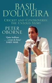 Cover of: Basil D'Oliveira: Cricket and Conspiracy: the Untold Story