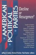 Cover of: American Political Parties: Decline or Resurgence