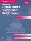 Cover of: Brief Review in United States History and Government by Bonnie-Anne Briggs, Catherine Fish Petersen