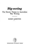 Cover of: Big Nothing the Heroic Theme In Austrain