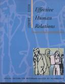 Cover of: Effective Human Relations: Personal and Organizational Applications