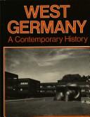 Cover of: West Germany by Michael Balfour, Michael Balfour