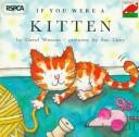 Cover of: If You Were a Kitten