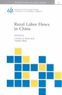 Cover of: Rural Labor Flows in China (Research Papers and Policy Studies)