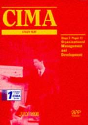 Cover of: CIMA Study Text by Chartered Institute of Management Accountants., Chartered Institute of Management Accountants.