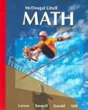 Cover of: Mcdougal Littell Math by Ron Larson, Laurie Boswell, Timothy D. Kanold, Lee Stiff