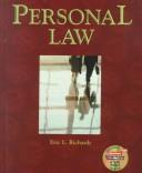Cover of: Personal law