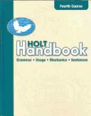 Cover of: Holt Handbook: Grammar, Usage, Mechanics, Sentences  by John E. Warriner