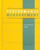 Cover of: Performance Measurement: Getting Results