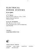 Cover of: Electrical Power Systems, Vol. 1 (2nd Edition) | Alan Elliott Guile