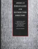 Cover of: American Wholesalers and Distributors Directory