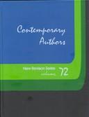 Cover of: Contemporary Authors New Revision, Vol. 72 by Daniel Jones