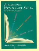 Cover of: Advancing Vocabulary Skills: Short Version