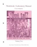 Cover of: Workbook/Lab Manual (Vol. II) to accompany ¿Que tal?