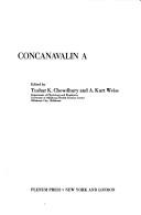 Cover of: Concanavalin A: [proceedings]