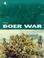 Cover of: The Boer War