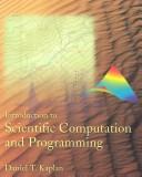 An introduction to scientific computation and programming by Daniel Kaplan