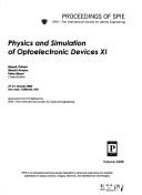 cover of Physics and Simulation of Optoelectronic Devices