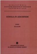 Cover of: Scholia in Aeschinem