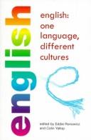 Cover of: English: one language, different cultures