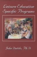 Cover of: Leisure Education Specific Programs