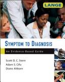 Cover of: Symptom to diagnosis: an evidence-based guide