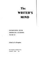 Cover of: The Writer's Mind: Interviews With American Authors (Writer's Mind)