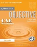 Cover of: Objective CAE Workbook by Felicity O'Dell, Annie Broadhead