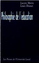 Cover of: Philosophie De L'Education