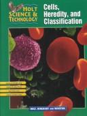 Cover of: Cells, Heredity, and Classification | 
