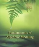 Cover of: Fundamentals of Algebraic Modeling