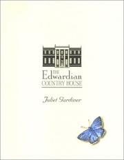 Cover of: The Edwardian country house