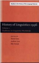 History of linguistics 1996 by International Conference on the History of the Language Sciences, 7th, (ICHOLS VII), Oxford, 1996.