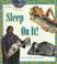 Cover of: Sleep on It!