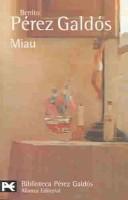 Cover of: Miau by Benito Pérez Galdós