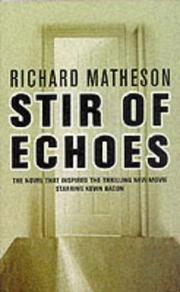 Cover of: A Stir of Echoes by Richard Matheson