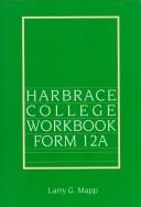 Cover of: Harbrace College Workbook | Larry G. Mapp